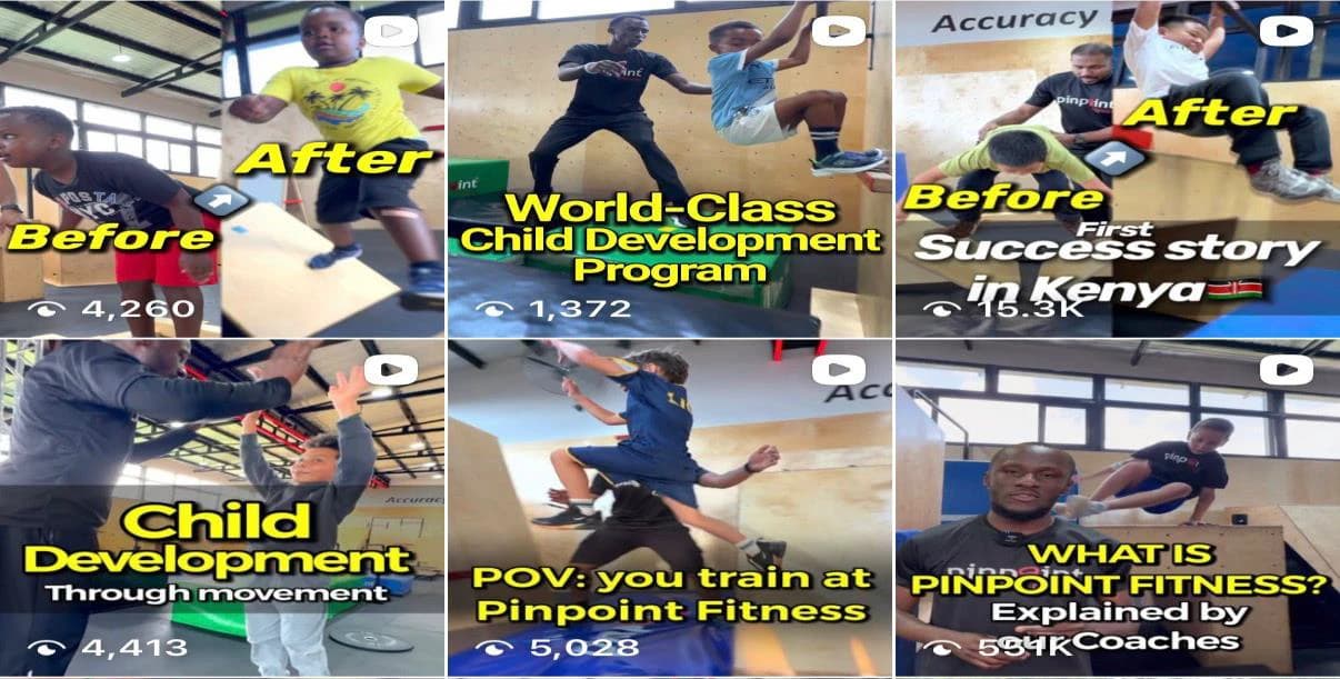 Pinpoint Fitness launch social content